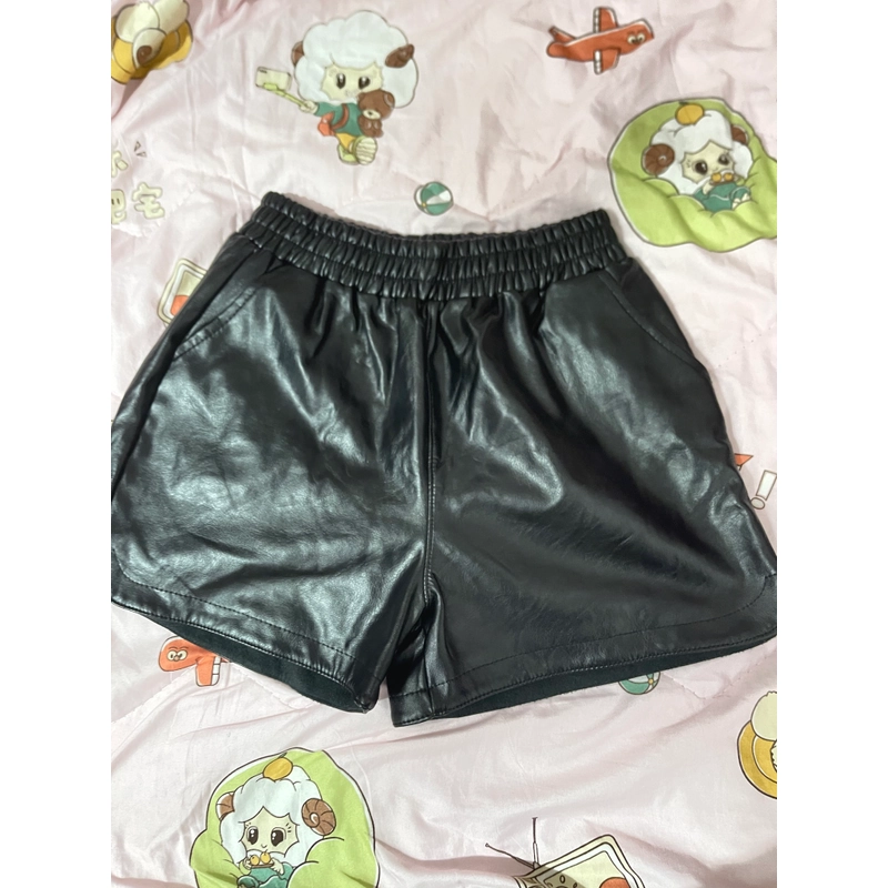 Chân váy và quần da 542244