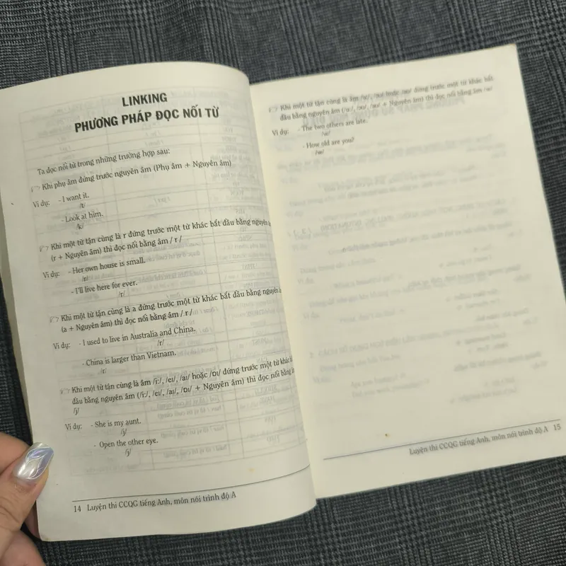 Tài liệu luyện thi chứng chỉ A tiếng Anh môn nói - Nguyễn Trùng Khánh 606371