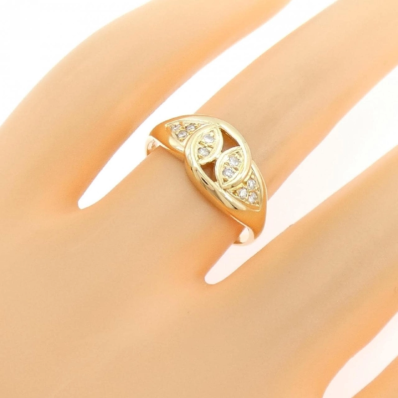 Nhẫn kim cương K18YG 0.11CT - Hàng hiệu Authentic 849621