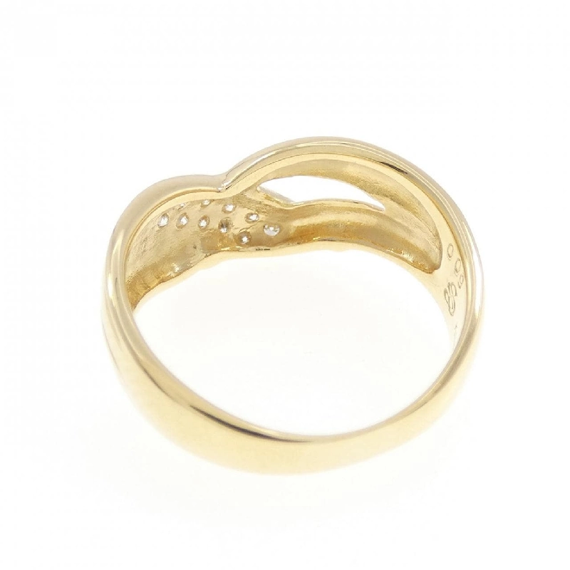 Nhẫn kim cương K18YG 0.09CT 667765