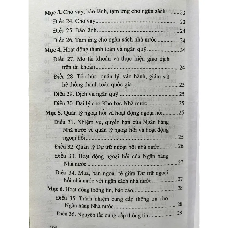 LUẬT NGÂN HÀNG VÀ CÁC TỔ CHỨC TÍN DỤNG 971761