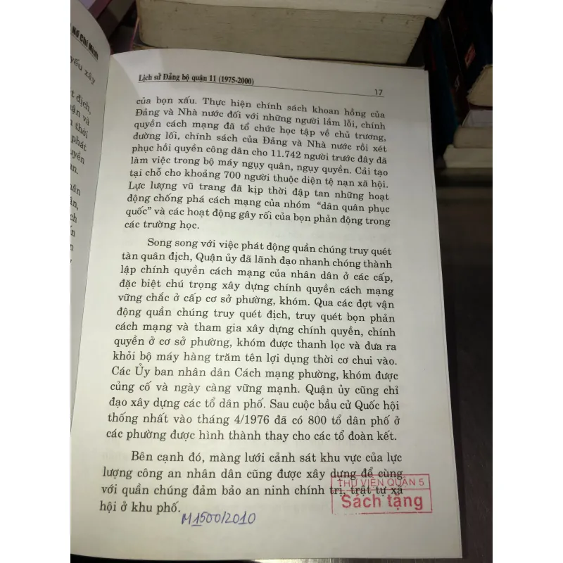 Lịch sử đảng bộ quận 11 (1975-2000) 999462