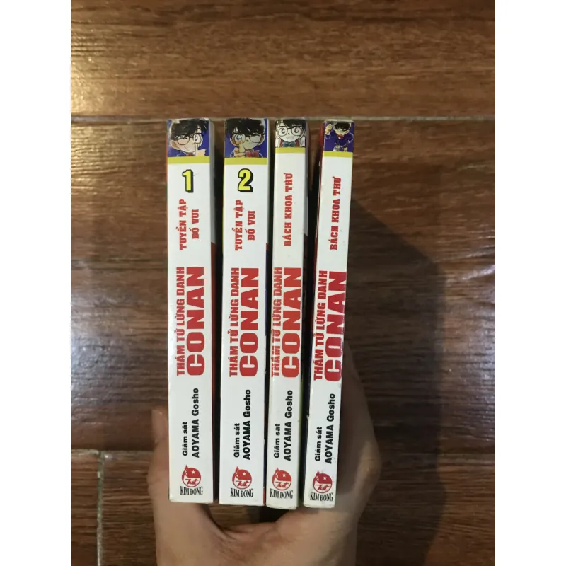 Conan tuyển tập đố vui 2 tập Conan Bách khoa thư Conan Câu đố bách khoa thư  1025401