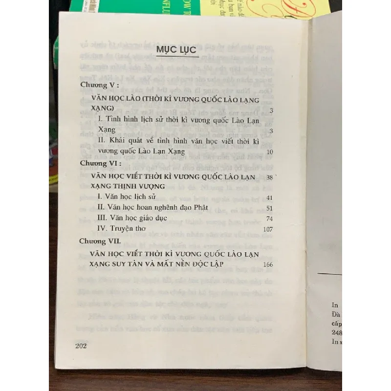 Lịch sử văn học Lào (Thời kì vương quốc Lào lạn xạng) tập 2- Trần Ngọc Dung 690285