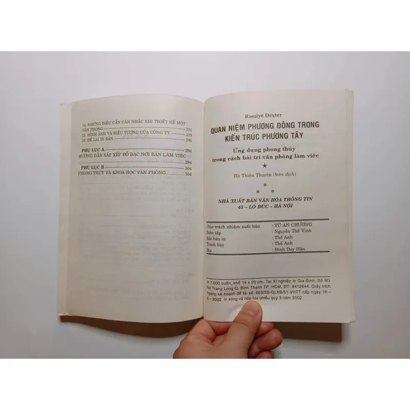Ứng Dụng Phong Thuỷ - Quan Niệm Phương Đông Trong Kiến Trúc Phương Tây - Rosalyn Dexter
 783797