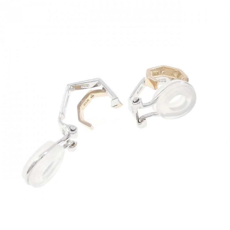 K18YG/K14WG Bông tai kim cương 0.06CT - Hàng hiệu Chính hãng 872648