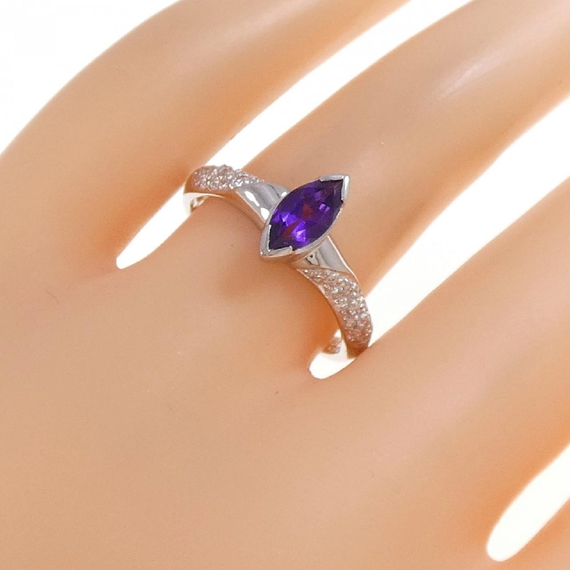Nhẫn Amethyst PT900 0.50CT 667077