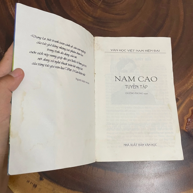 II Tựa sách: Nam Cao _ Tuyển Tập - 2016 442210