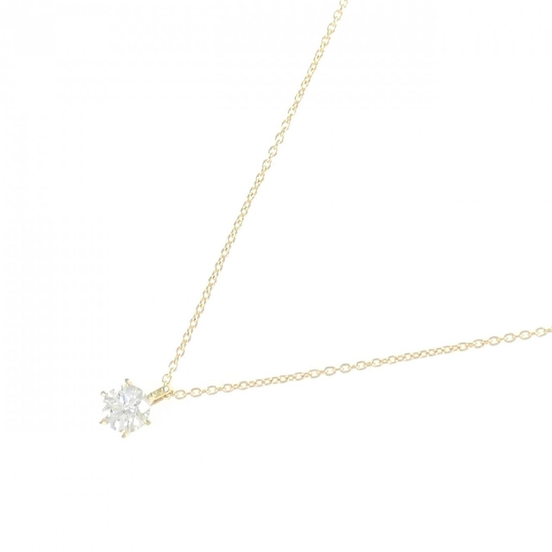 K18YG Dây chuyền kim cương 0.307CT G I1 VG - Hàng hiệu Chính hãng 871824