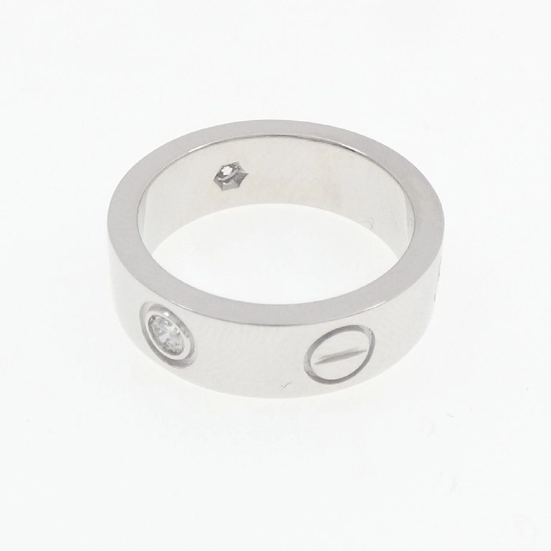 Nhẫn Cartier Love Half Diamond - Hàng hiệu Authentic 837676