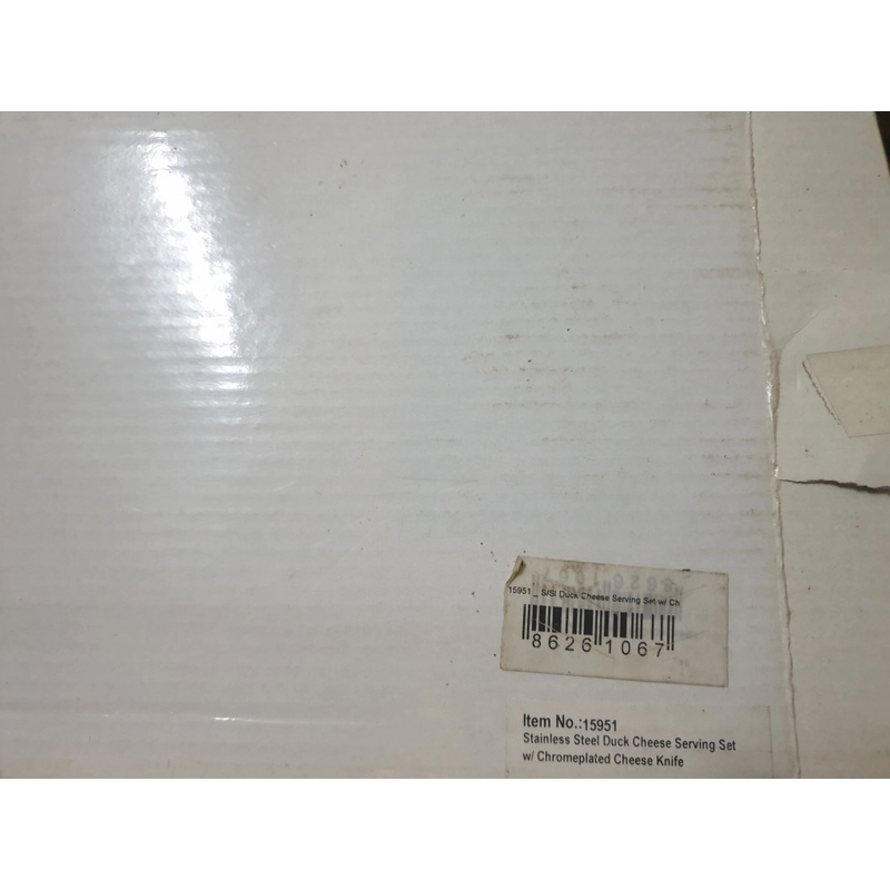 Bộ dung cụ Châu Âu sang trọng đựng đồ ăn 2 con vịt bằng thép không rỉ 479737