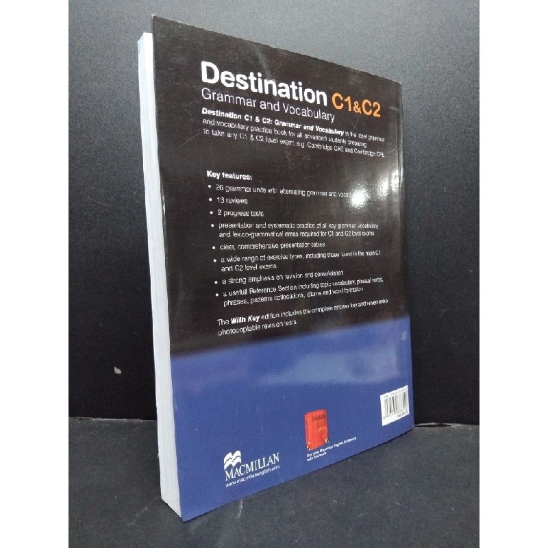 Destination C1&C2 Grammar & Vocabulary With Answer Key mới 90% bẩn nhẹ 2014 HCM1406 Malcolm Mann Steve Taylore - Knowles SÁCH HỌC NGOẠI NGỮ 165885