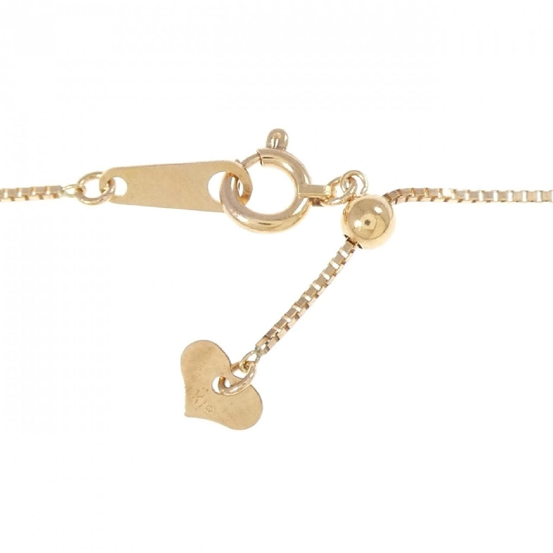 K18PG Dây chuyền hình trái tim kim cương 0.13CT - Hàng hiệu Chính hãng 861286