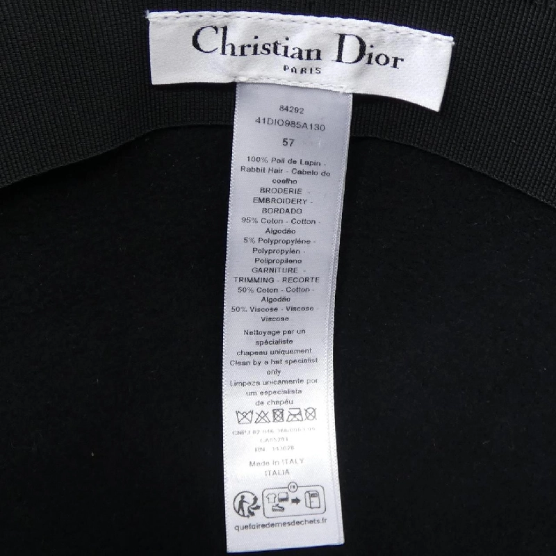Mũ CHRISTIAN DIOR 41DIO985A130 - Hàng hiệu Authentic 835107