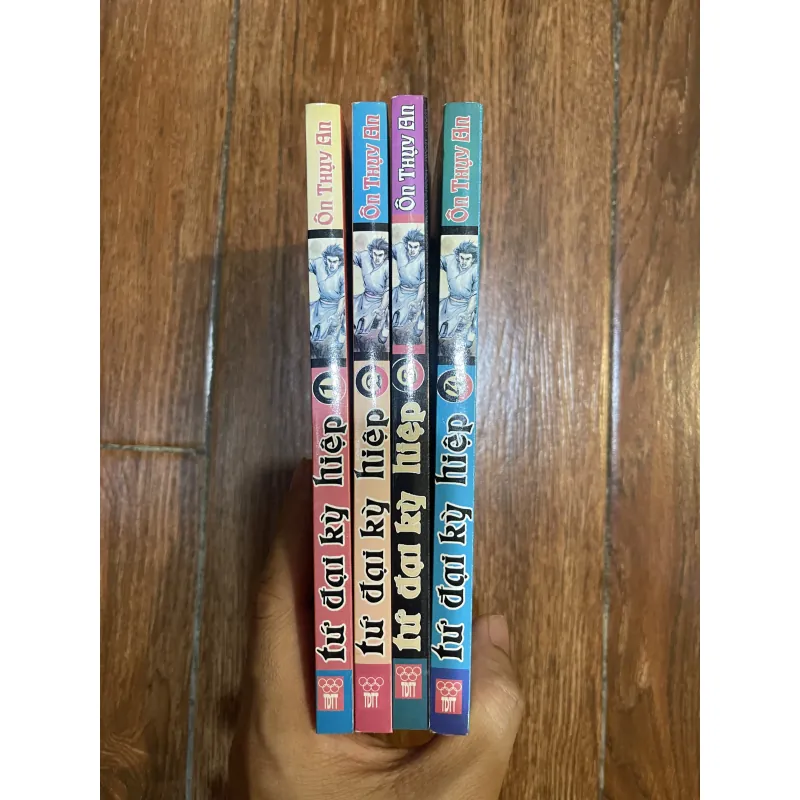 Tứ đại kỳ hiệp trọn bộ 4 tập - Ôn Thụy An (t4) 994806