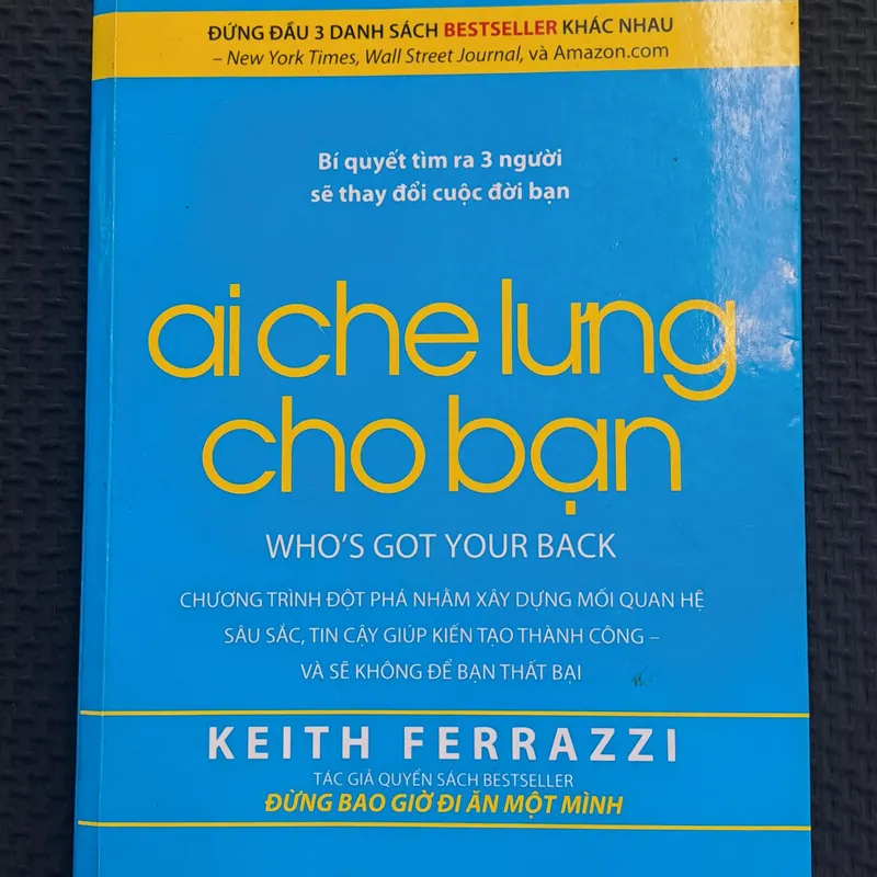 Ai Che Lưng Cho Bạn - Keith Ferrazzi 574484