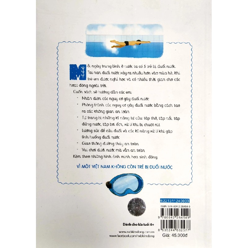 15 Bí Kíp Giúp Tớ An Toàn - Cẩm Nang Phòng Tránh Đuối Nước - Nguyễn Trọng An 177377