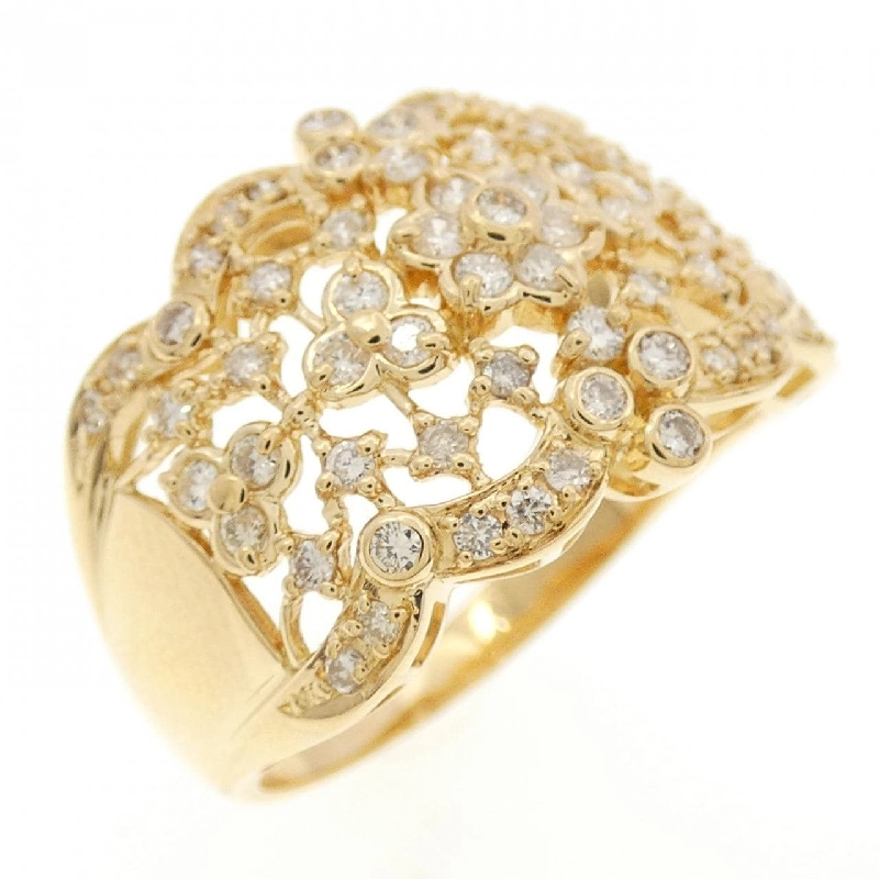 Nhẫn kim cương K18YG 0.50CT 669206