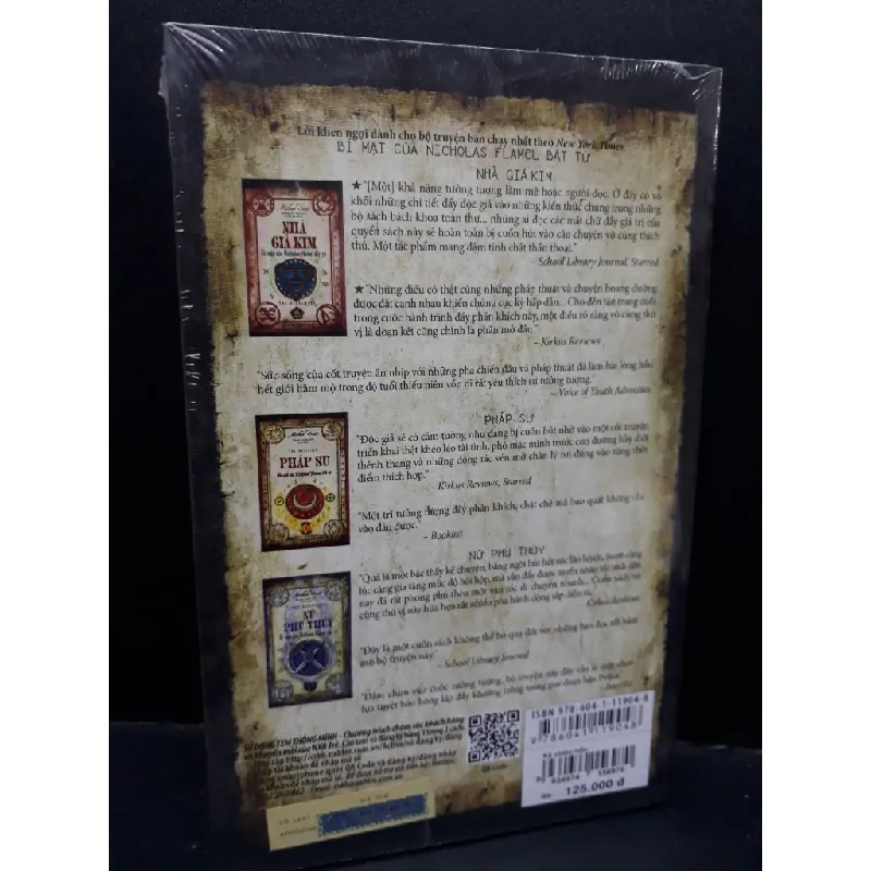 Kẻ chiêu hồn bí mật của Nicholas Flamel bất tử (có seal) mới 80% ố vàng HCM1410 Michael Scott VĂN HỌC 571384