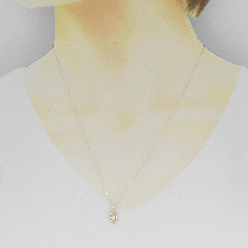 K18YG Dây chuyền kim cương 0.35CT - Hàng hiệu Chính hãng 862029