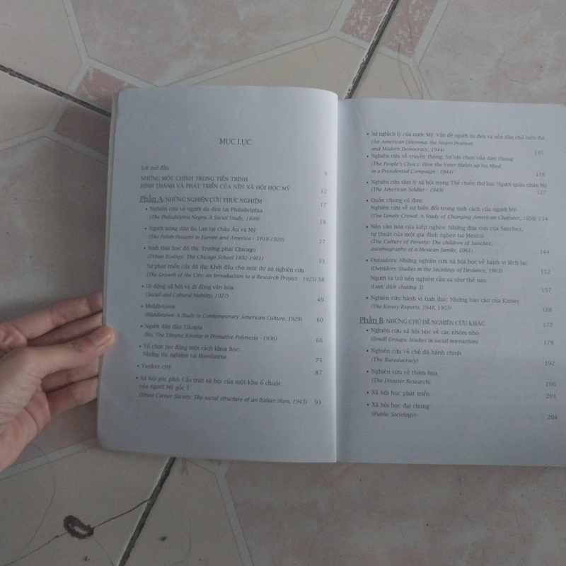 Xã hội học Mỹ - Những Nghiên cứu thực nghiệm điển hình 548457