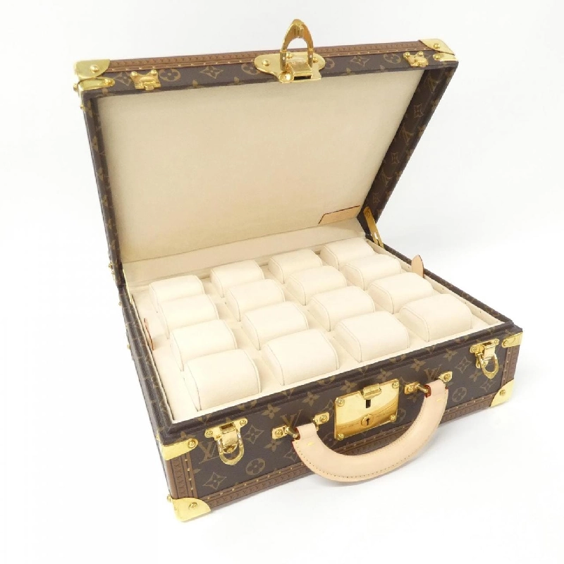 Louis Vuitton Monogram Coteville 16 Montre M11151 Hộp đồng hồ - Hàng hiệu Chính hãng 766644