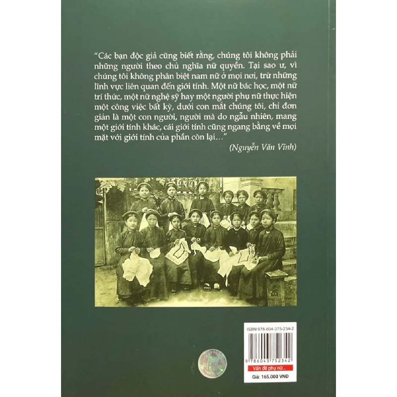 Phụ Nữ Tùng Thư - Nguyễn Văn Vĩnh - Vấn Đề Phụ Nữ Ở Nước Ta - Đoàn Ánh Dương, Nguyễn Đào Nguyên 281111