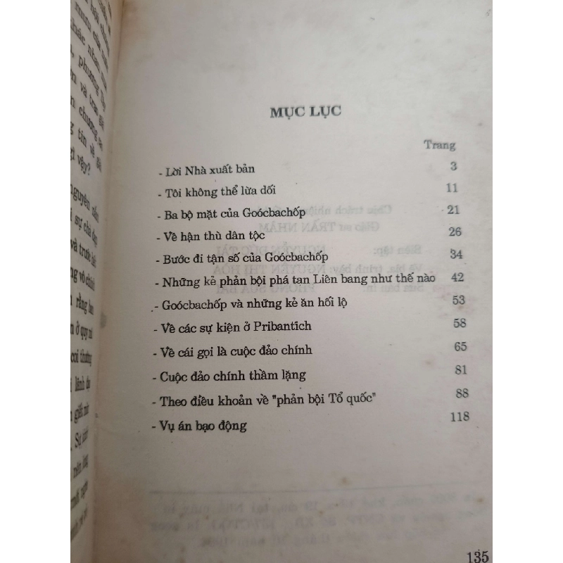 Tổng thống bị kết tội - 1994 - 135 trang - LỊCH SỬ - CHÍNH TRỊ - TRIẾT HỌC - ANTQ2911-10 921436