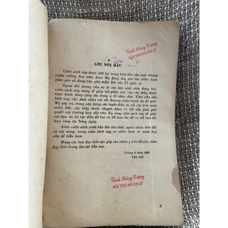 Phẫu thuật thực hành - HOÀNG ĐÌNH CẦU ; 380 trang khổ lớn; Xb 1966  1025094