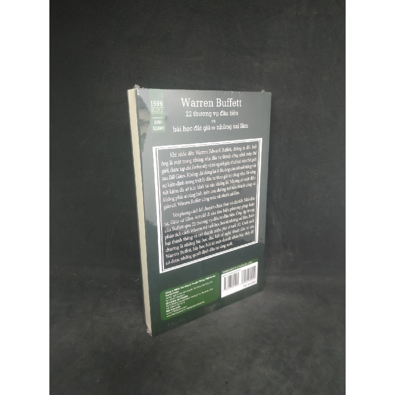 Warren Buffett 22 thương vụ đầu tiên và bài học đắt giá từ những sai lầm 100% HCM0202 910643