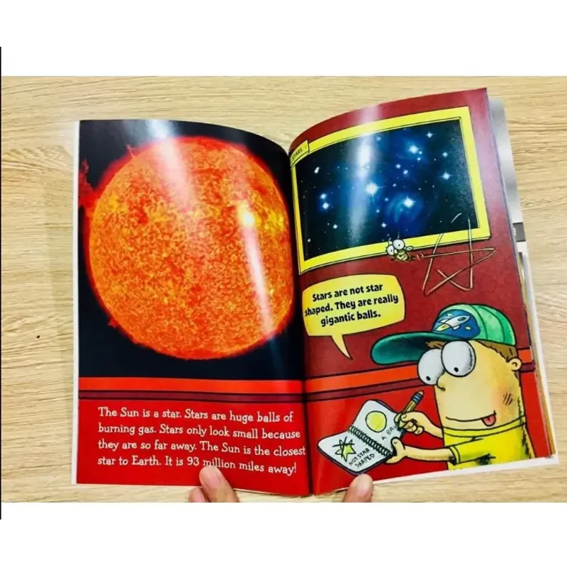 Sách nhập - Fly Guy Presents Level 2 - 15 cuốn, Fly guy khoa học full màu đẹp 1001306