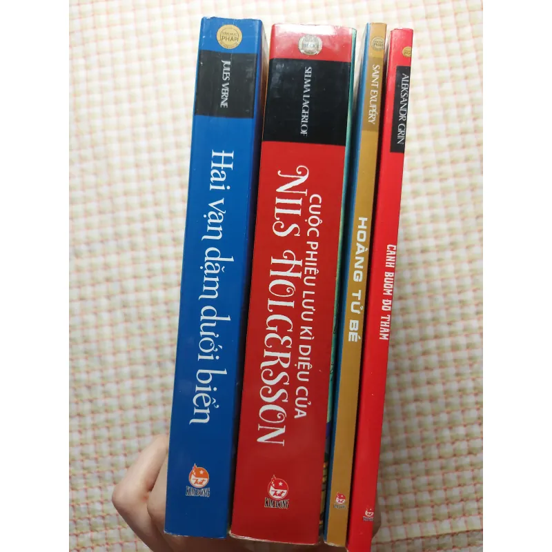 Cuộc Phiêu Lưu Kỳ Diệu Của Nils Holgersson, Hai Vạn Dặm Dưới Biển, Hoàng Tử Bé, Cánh Buồm. 763819