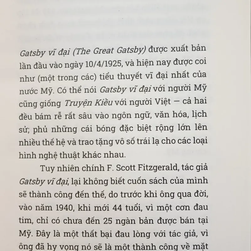 Gatsby vĩ đại (Thiên Lương dịch) 588811