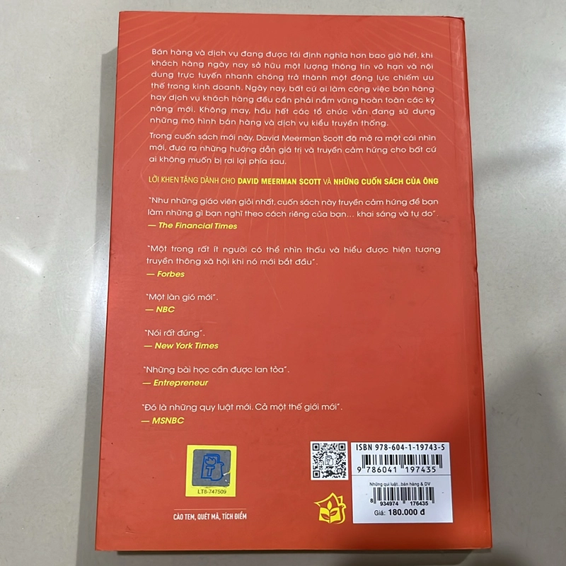 Những quy luật mới của bán hàng và dịch vụ 475622