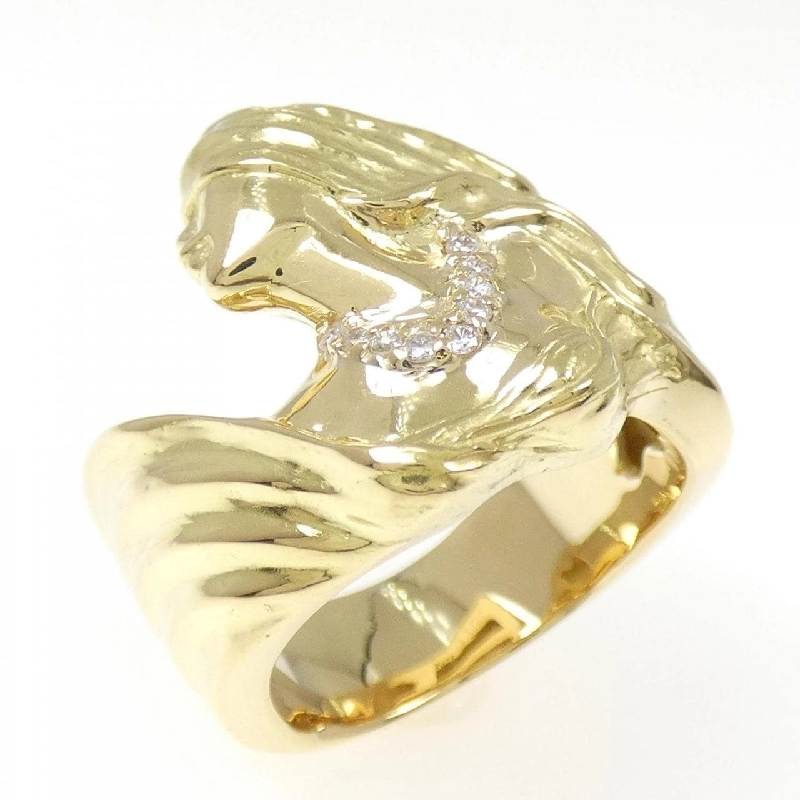 Nhẫn kim cương K18YG 0.07CT - Hàng hiệu chính hãng 854441