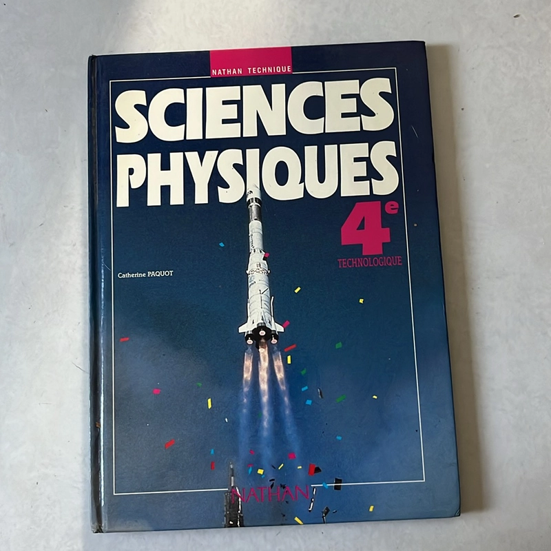 Sciences physiques 4e 503467