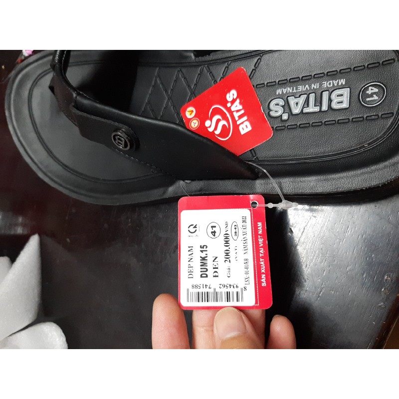 Dép Nam Bitas Size 41 bền đẹp. 25052