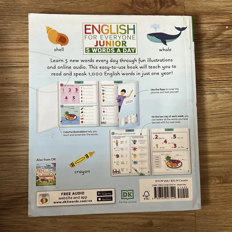 5 words a day - DK- English for everyone - 1024265