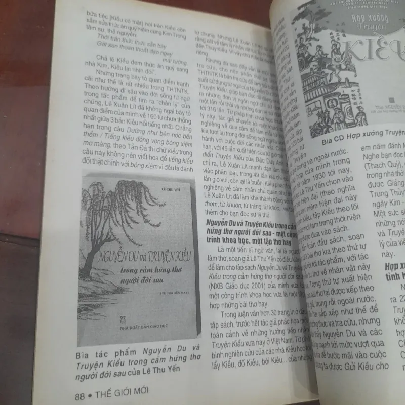 THẾ GIỚI MỚI số 453 ngày 10.9.2001 1030695