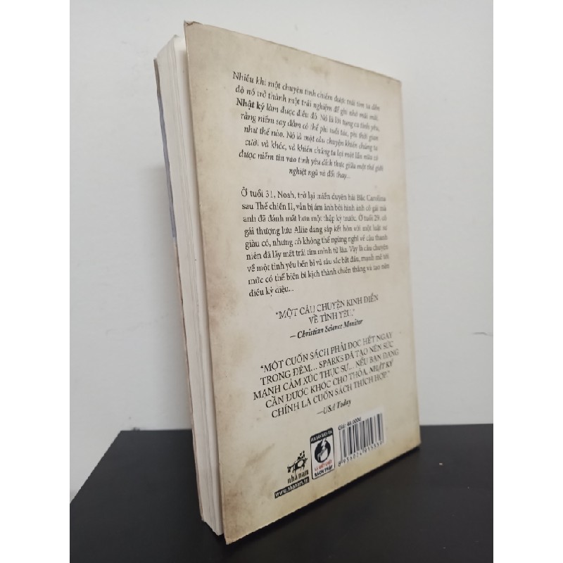 Nhật Ký - Nicholas Sparks New 90% HCM.ASB2112 Oreka-Blogmeo 61964