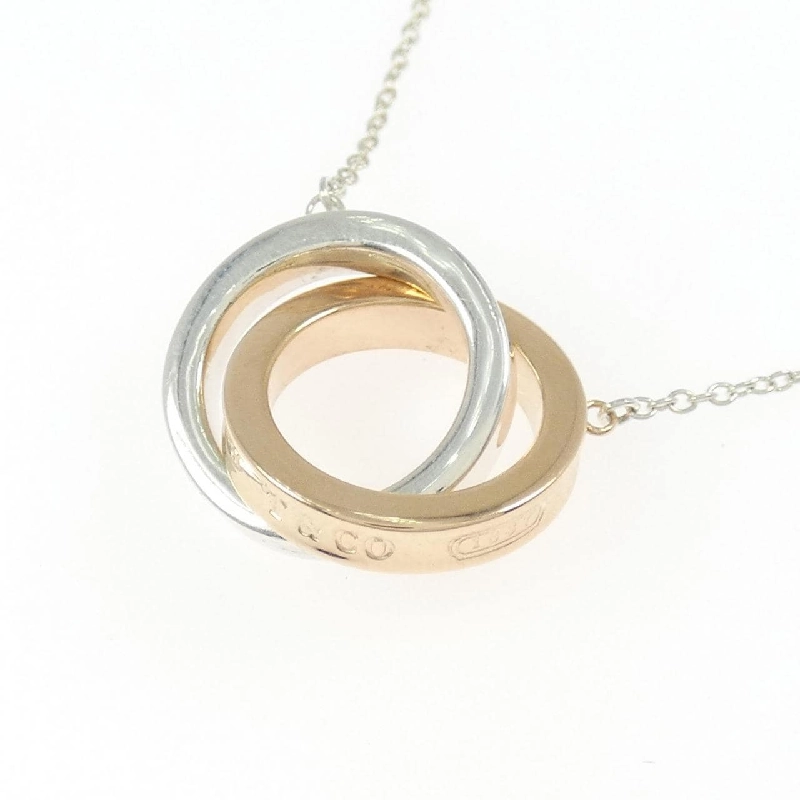 Tiffany 1837 Vòng cổ hình tròn đan xen - Hàng hiệu Authentic 844455