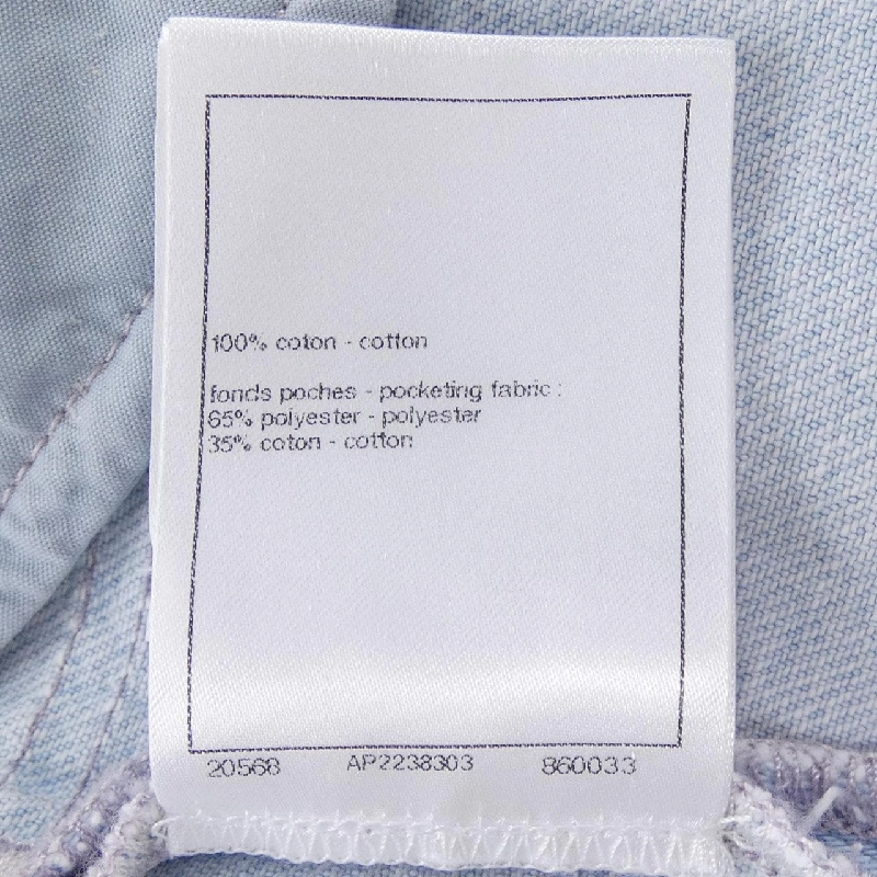 Chanel CHANEL LOOK22 P76228V68736 Jeans - Hàng hiệu Authentic 819758