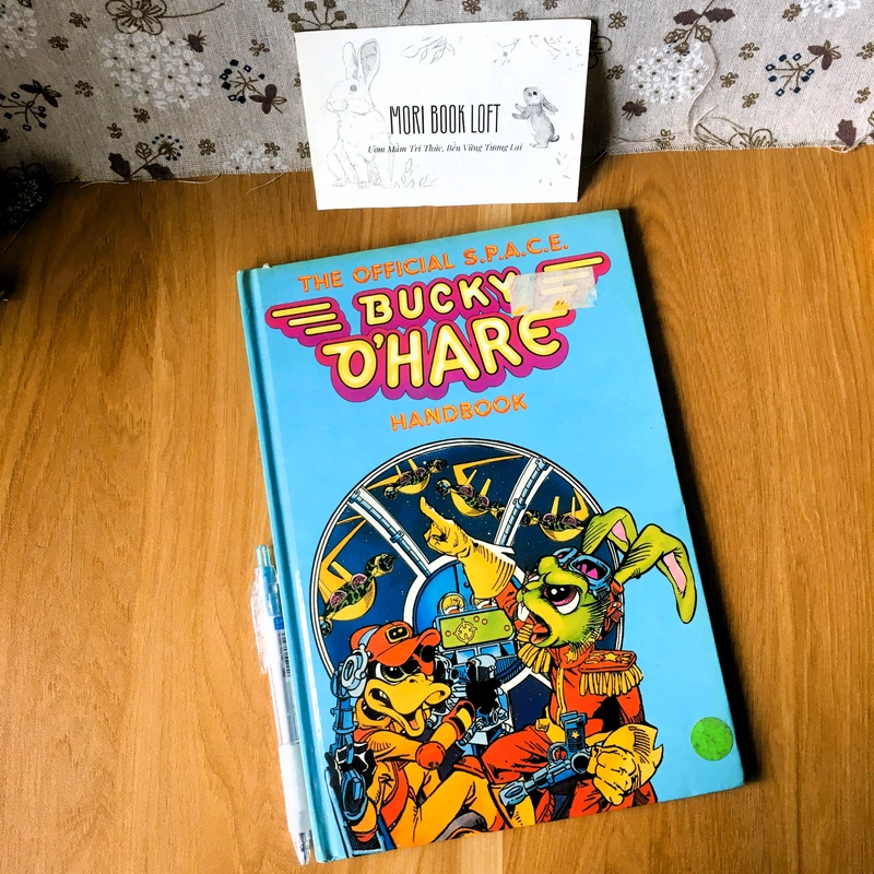 Sách tranh tiếng anh The Official S.P.A.C.E. Bucky O'Hare Handbook, Used, Bìa cứng, 7+ 463581