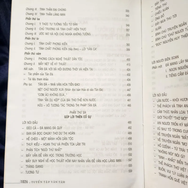 Tuyển tập Văn Tâm | bìa cứng khổ to 694091