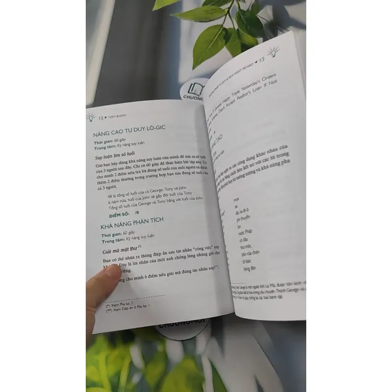 Cải Thiện Năng Lực Trí Não tập 1 - Tony Buzan 727232