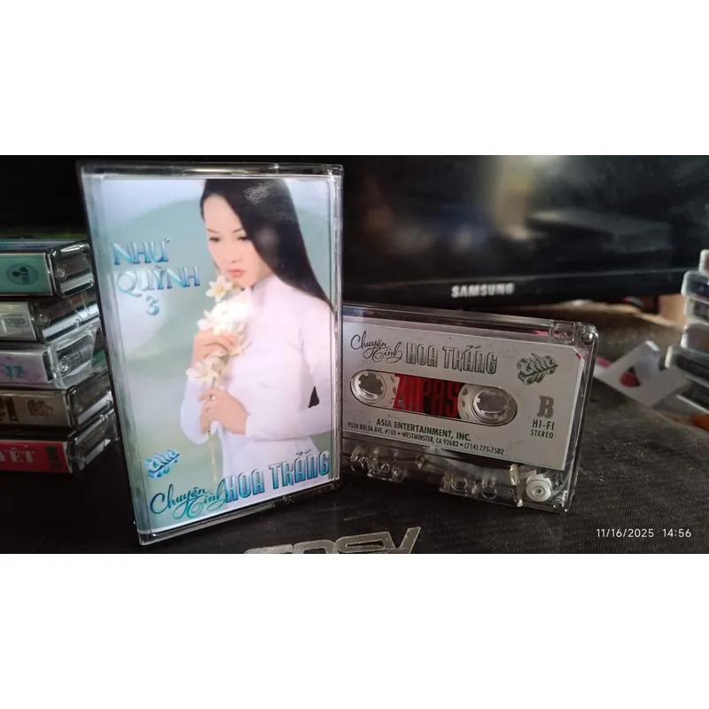 Băng Cassette Nhạc Như Quỳnh 3 Chuyện Tình Hoa Trắng 524055