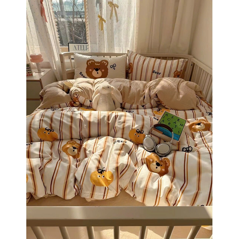 Set 4 món chăn ga gối cotton cloud 469594
