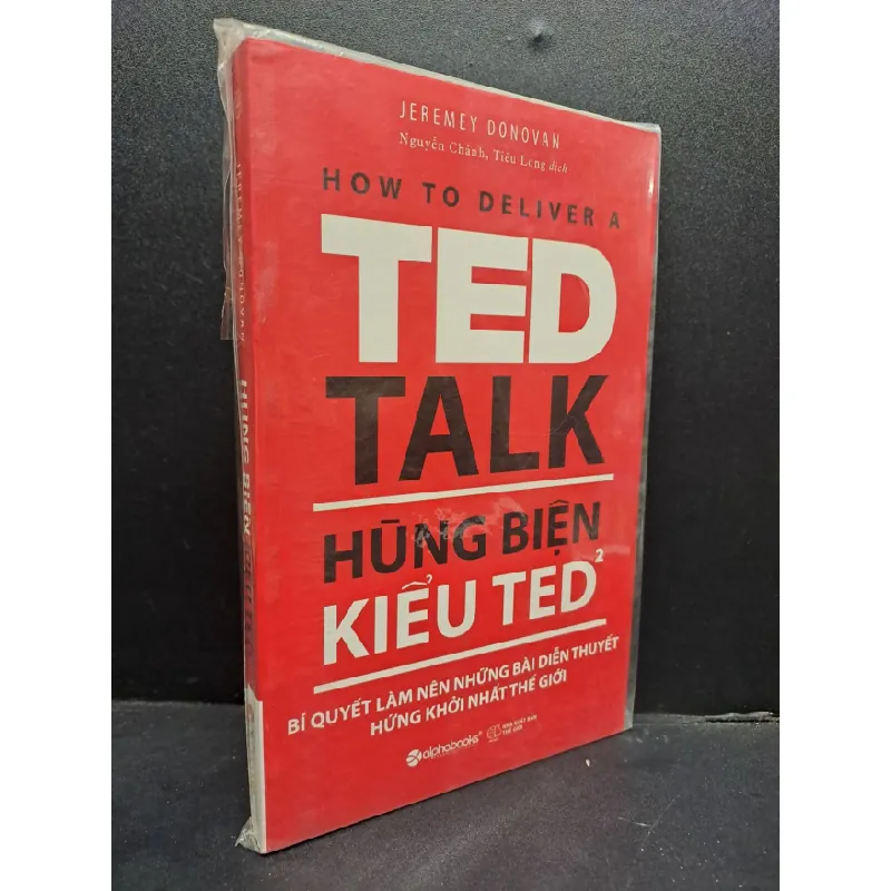 [Sách Cũ SCGR] Hùng biện kiểu Ted 2 mới 90% HCM0107 Jeremey Donovan KỸ NĂNG 682298