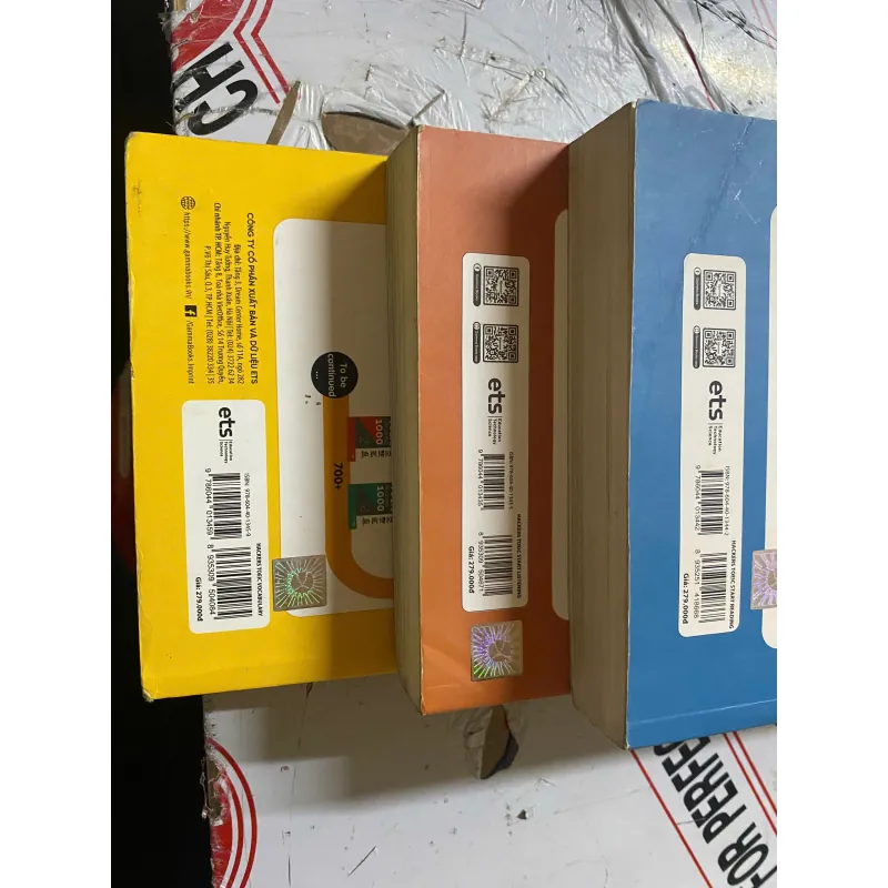 Bộ ba HACKER TOEIC 694251