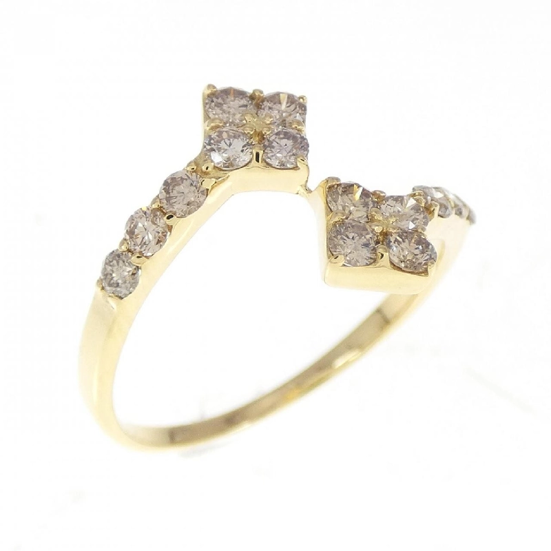 Nhẫn kim cương K18YG 0.40CT 671303